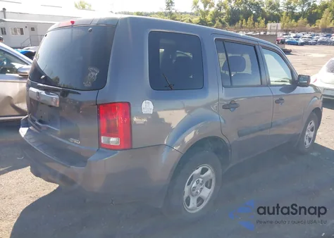 2014 Honda Pilot Lx from USA, damaged, VIN 5FNYF4H2XEB005259